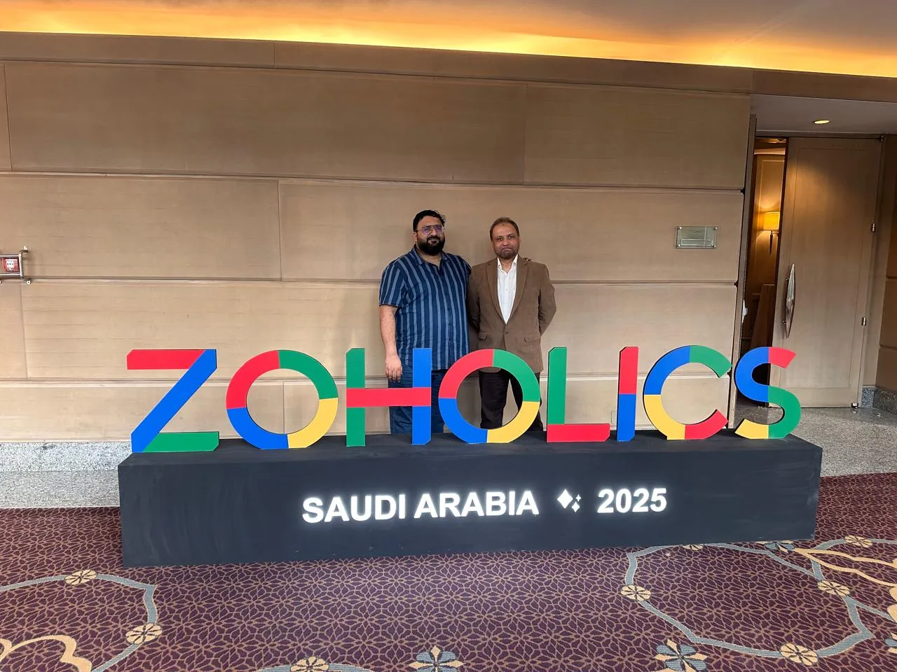 فريقنا في زوهوليكس السعودية 2025